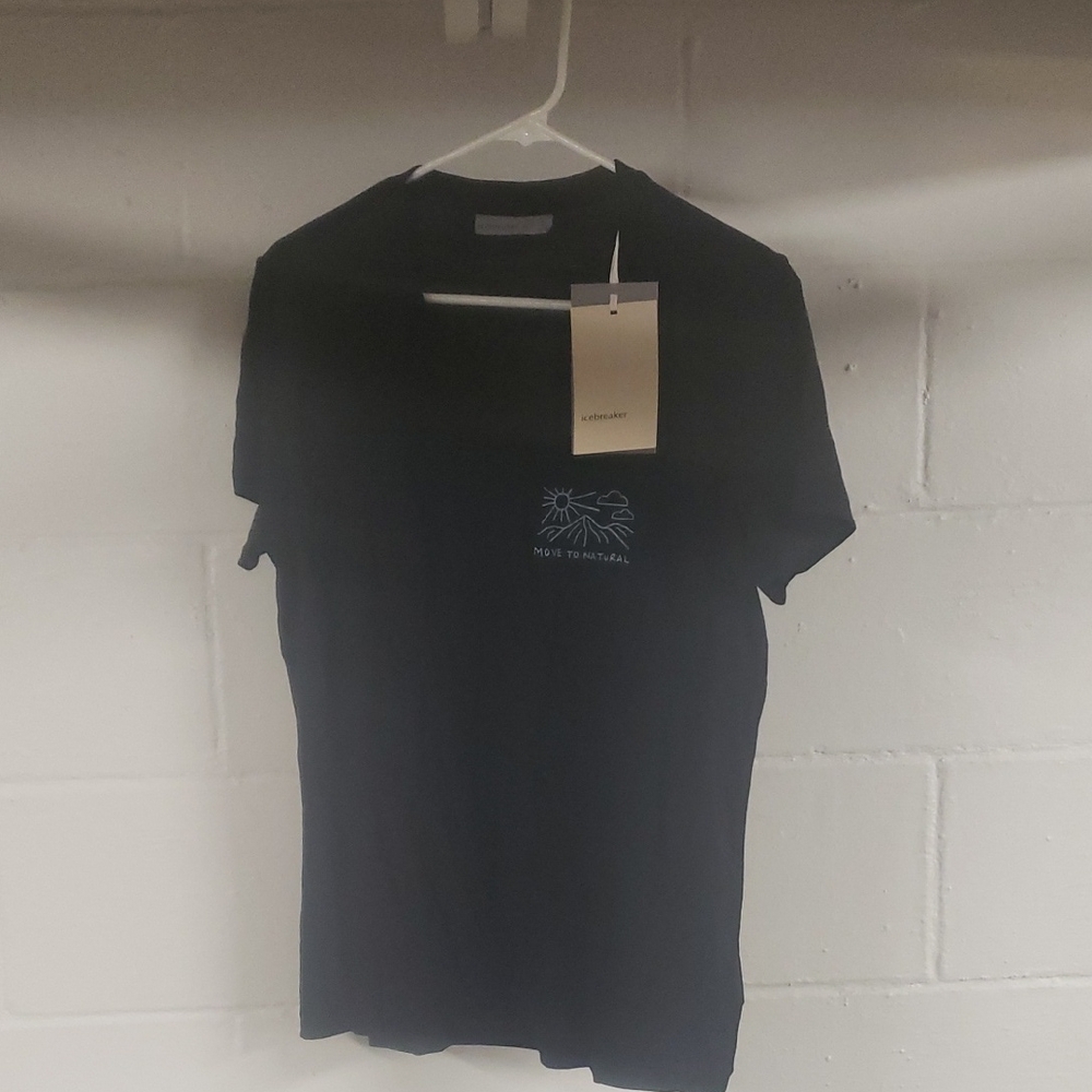 Icebreaker Black Short Sleeve Tee